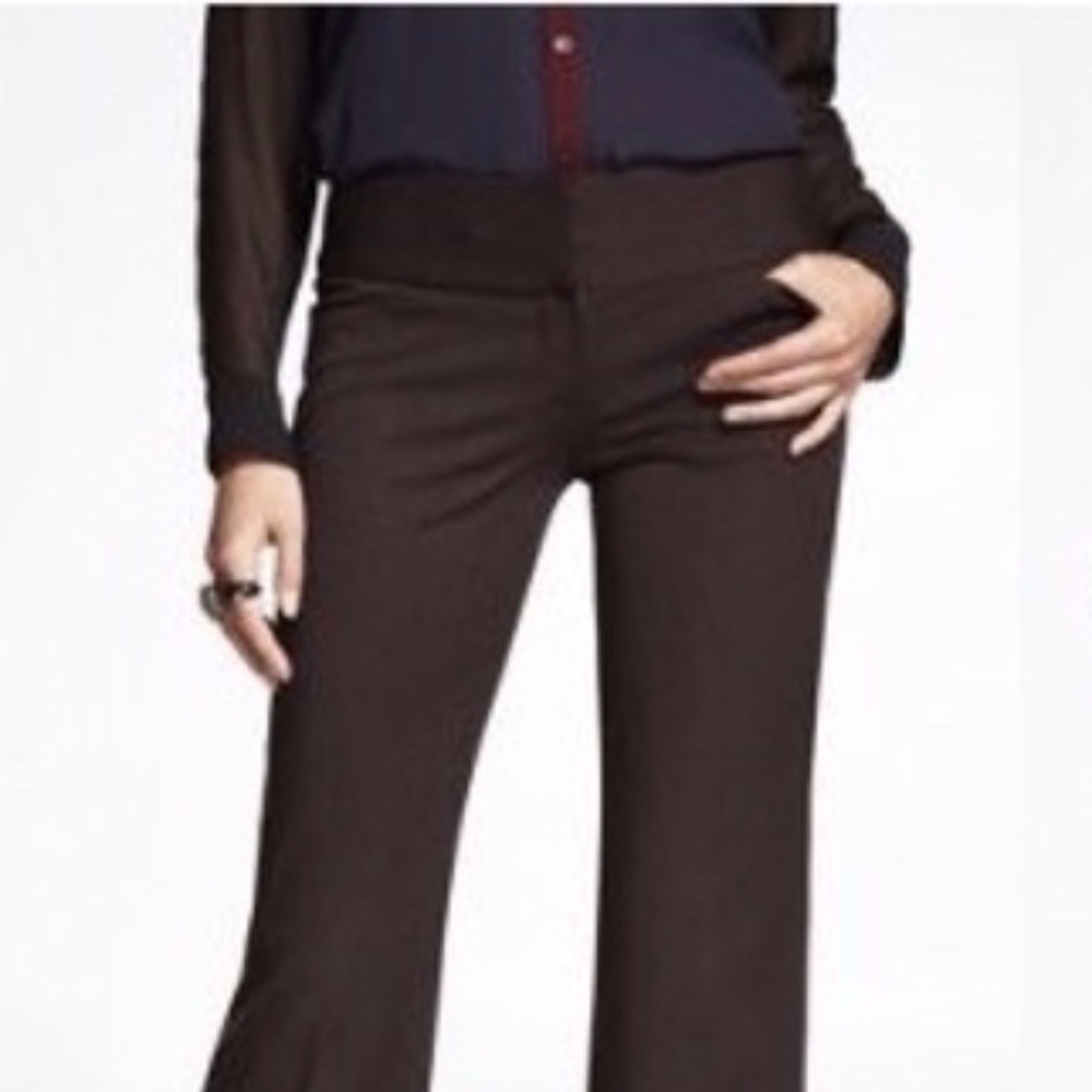 EXPRESS EDITOR STRIPE DRESS PANT